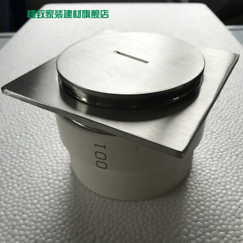 304不锈钢清扫口pvc-u排水管检查口扫除口检修口dn50/75/110/160 dn