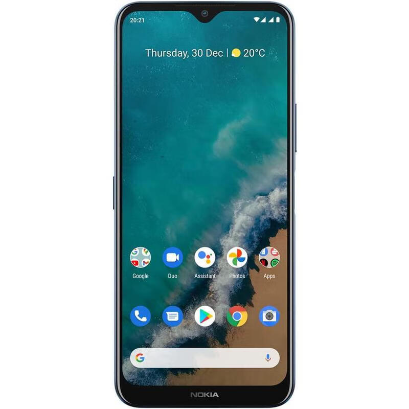 诺基亚(nokia)g50 5g智能手机 4g 128g 美版解锁 ocean blue