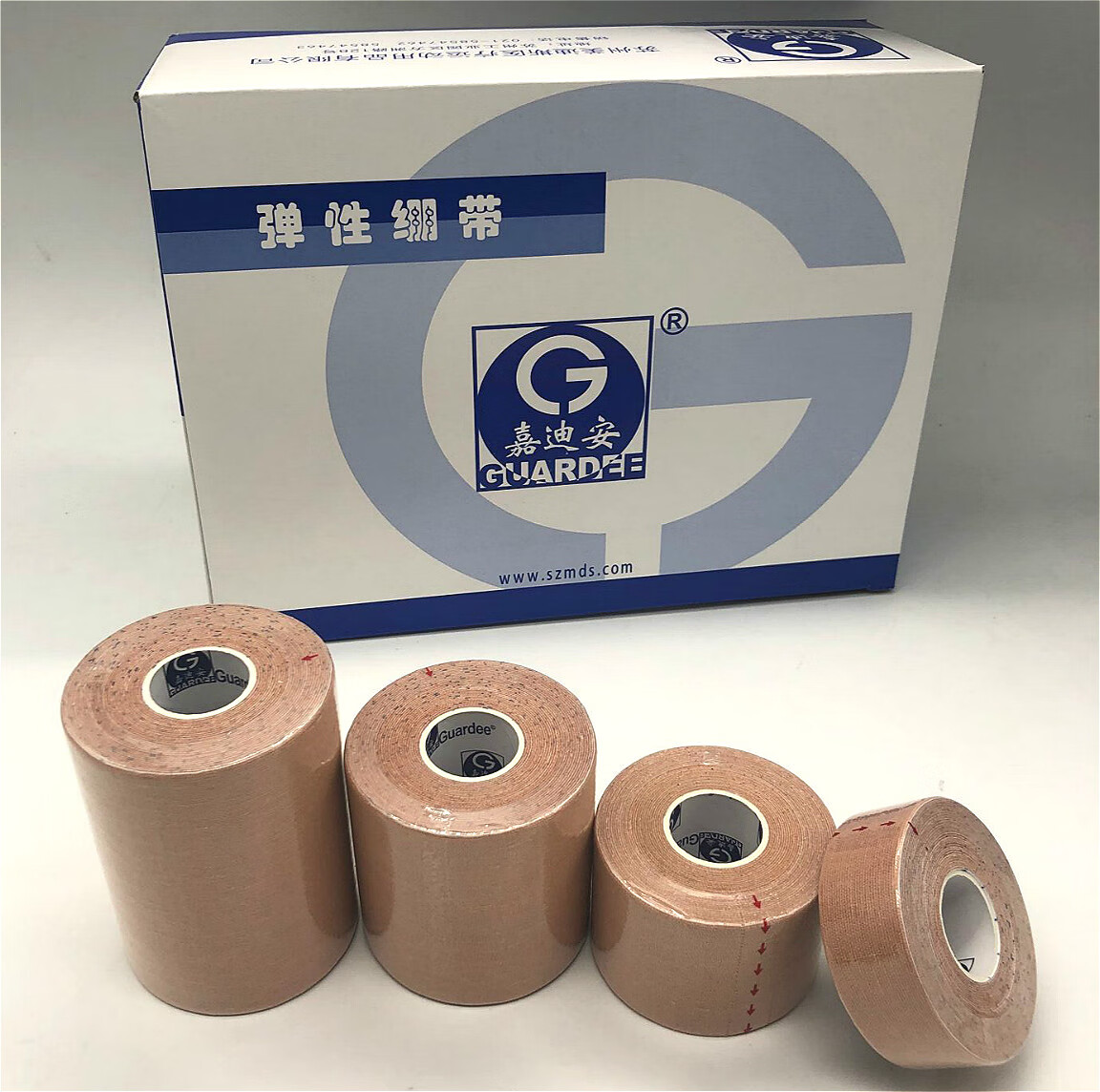 嘉迪安宜拉棉布弹力胶带 鼻胃管鼻饲管固定胶贴 肤色可裁剪固定带