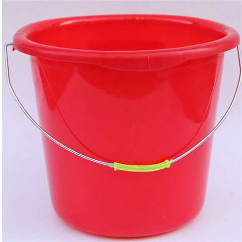 【网红款】家用红色手提塑料水桶日用百货学生提桶储水清洁洗车大桶