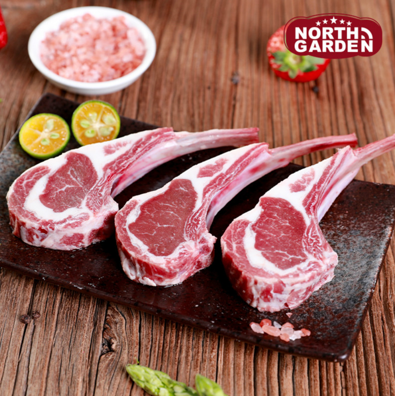 西帕克(west park) 法式羊排1000g 新西兰进口 a级七骨羊排(13-16根)