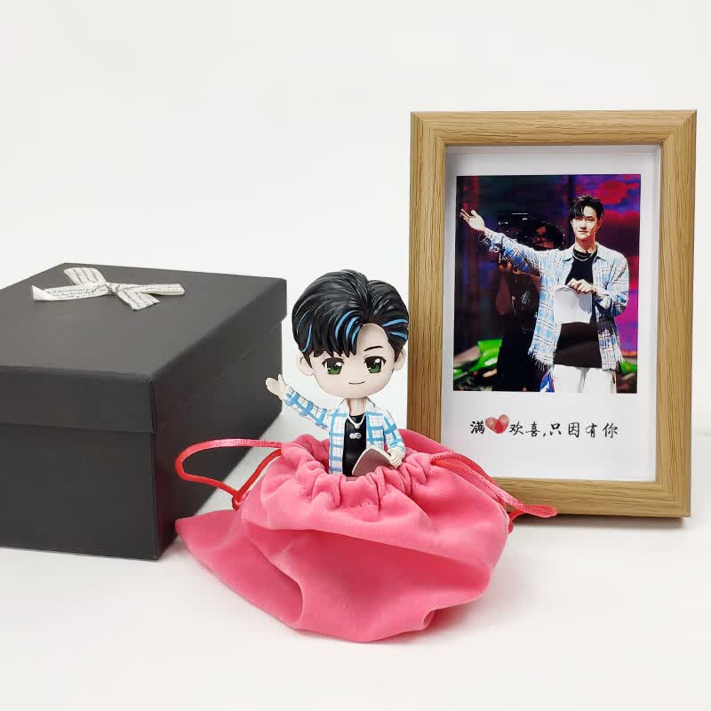 breaza王一博街舞盲盒q版公仔娃娃滑板送女生生日礼物肖战周边 王一博