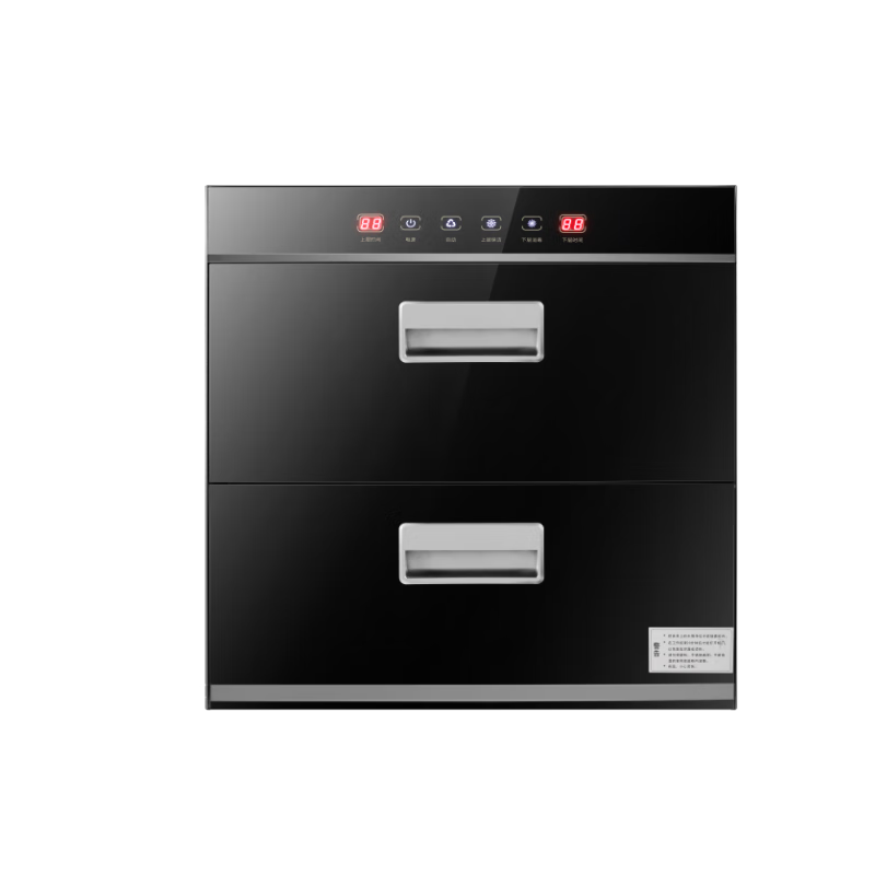 知心好太太消毒柜家用小型嵌入式厨房高温消毒碗柜镶嵌式 【100L两层】紫外线+中温+高温消毒 二星级消毒