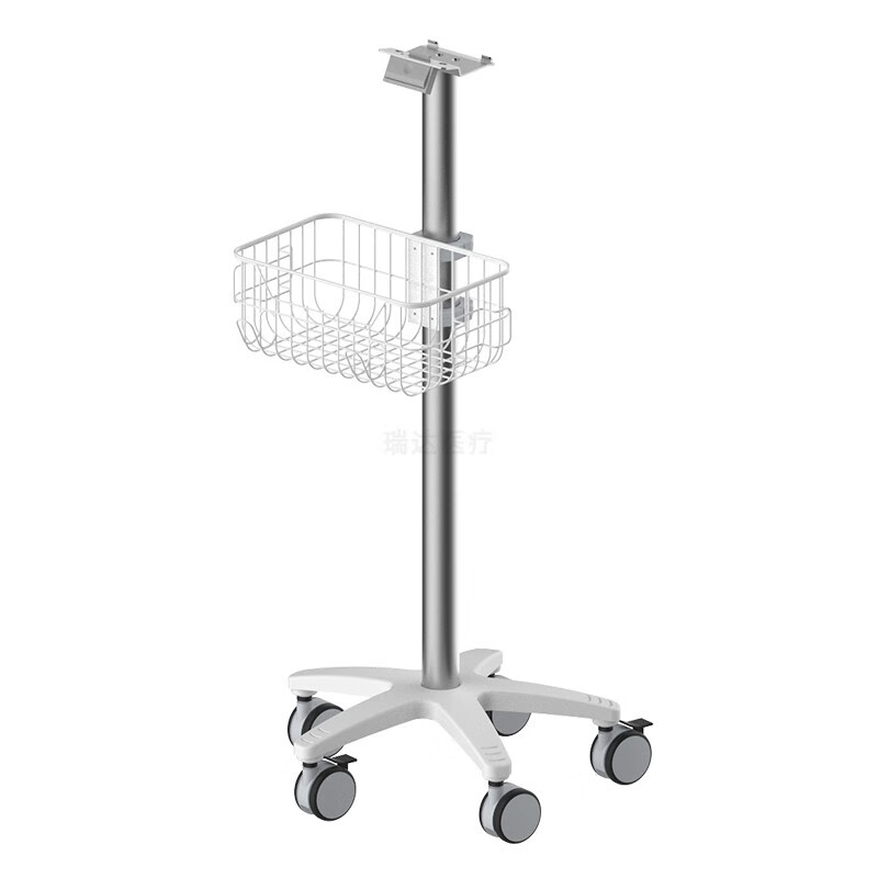 医疗仪器台车便携超声心电图机监护仪呼吸机显示器支架设备小推车