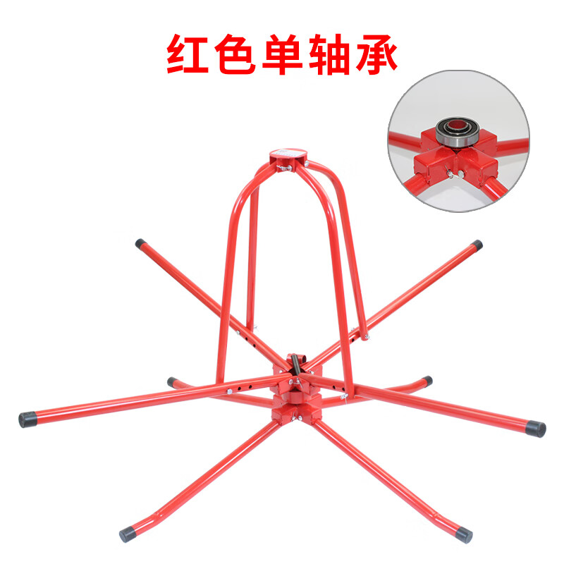 管器架子地热放管器架地热地暖管放管器架子双 红色单轴承(承重220斤)