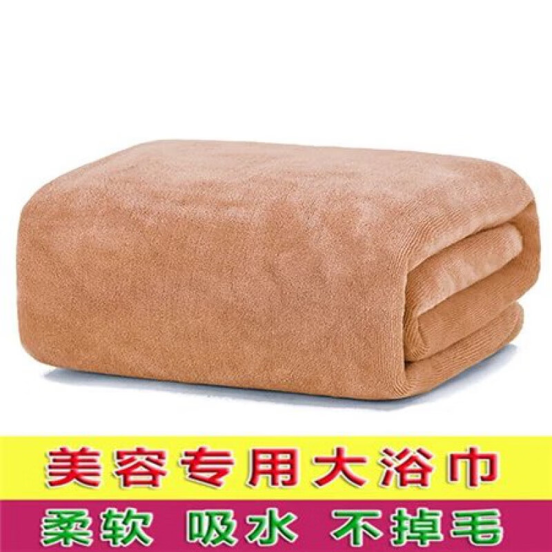 【精选】浴巾女超吸水速干不掉毛按摩铺床专用大号毛巾床单家用 土豪金 加厚 90x190cm怎么样,好用不?