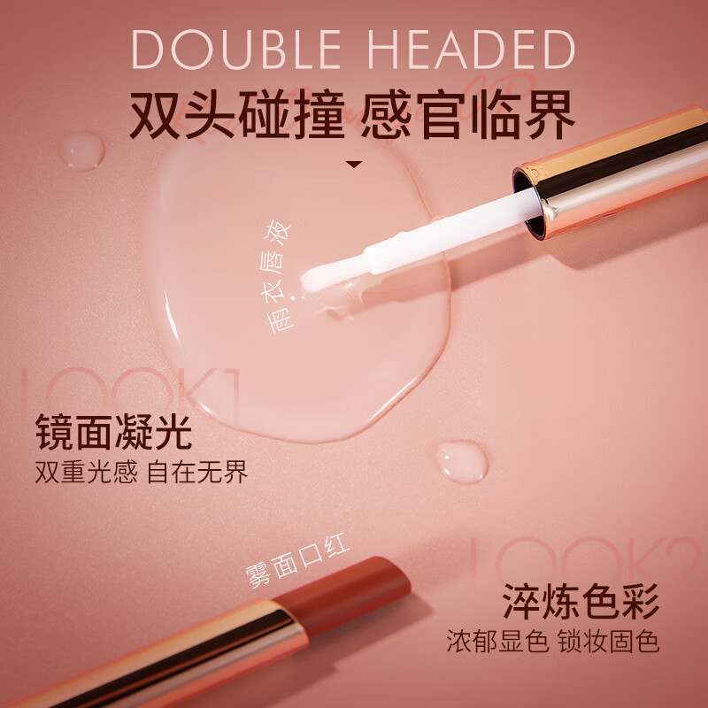 梦希蓝倾城锁妆固色雨衣口红唇女釉不掉色不沾杯口红 【3支装/自由组合】下单备注