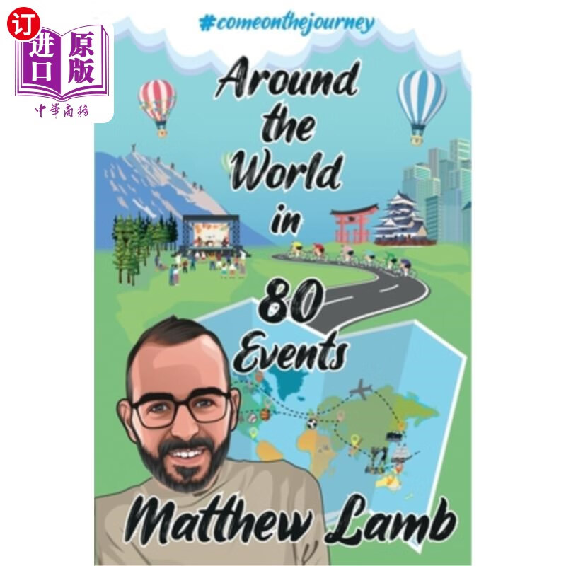 海外直订around the world in 80 events 环游世界80个事件