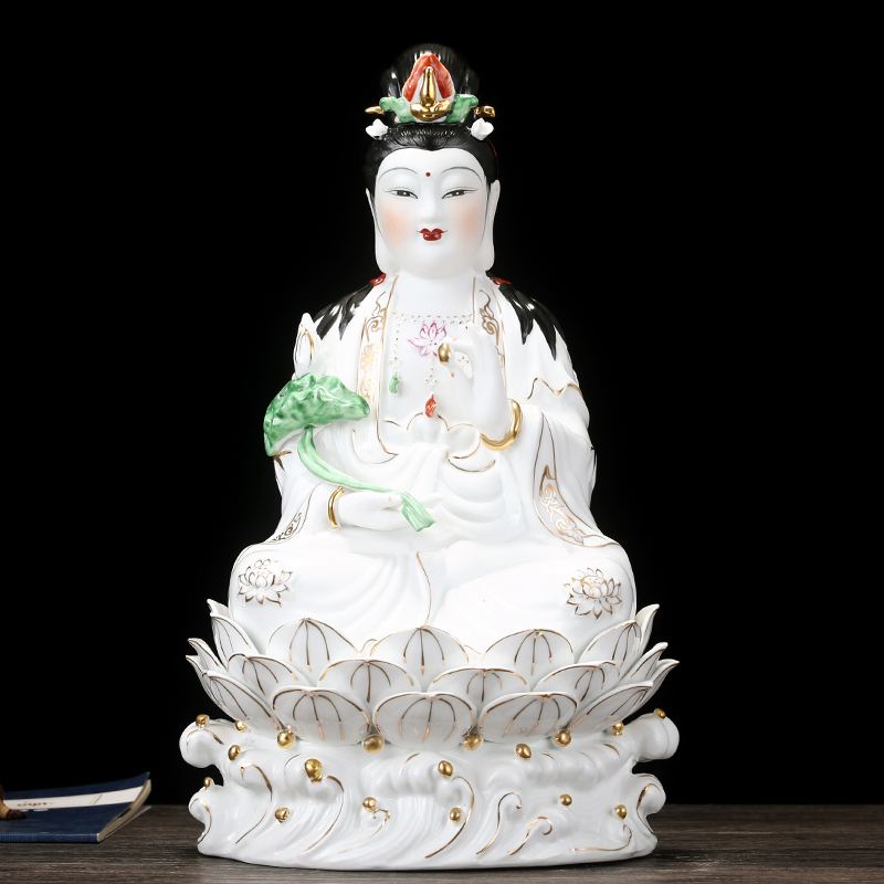 西方三圣居家供奉摆件观音菩萨佛像地藏王菩萨释迦牟尼佛像 大势至 12