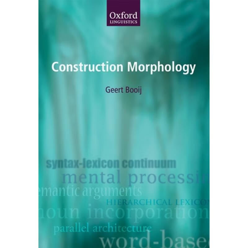 预订 Construction Morphology