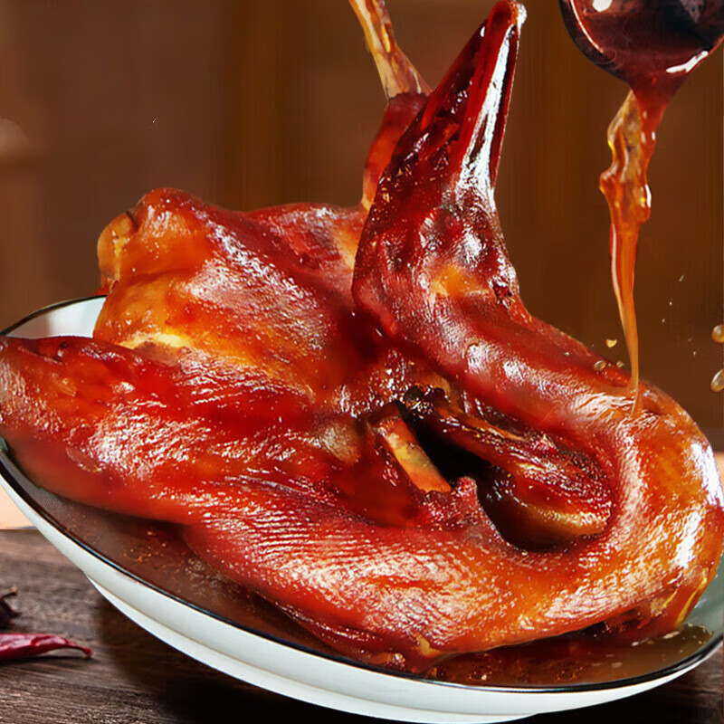 全江闪电发货】卤香藤椒川味鸭整只四川特产熟食藤椒鸭肉预制菜即食
