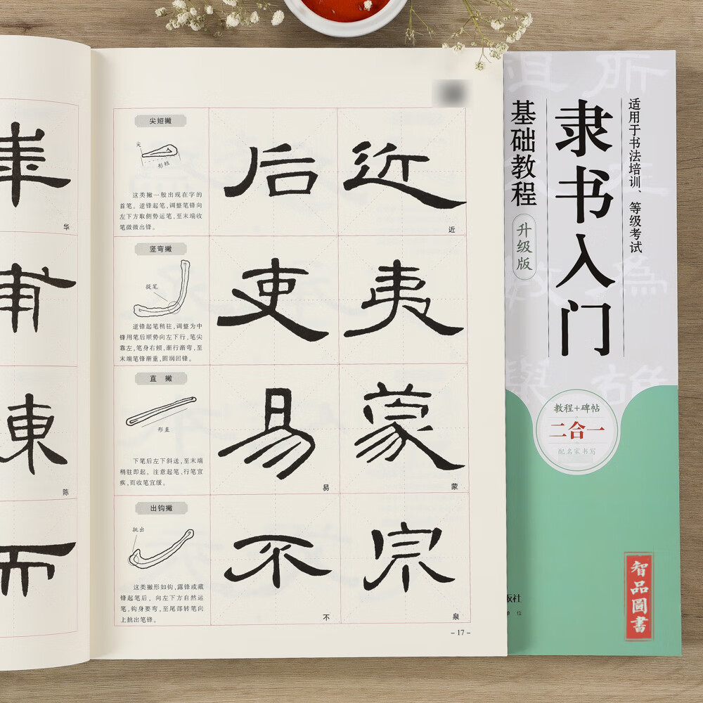 曹全碑隶书书法入门基础教程升级版 教程原帖学生书法毛笔软笔隶书练