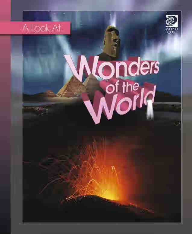 预售 按需印刷wonders of the world