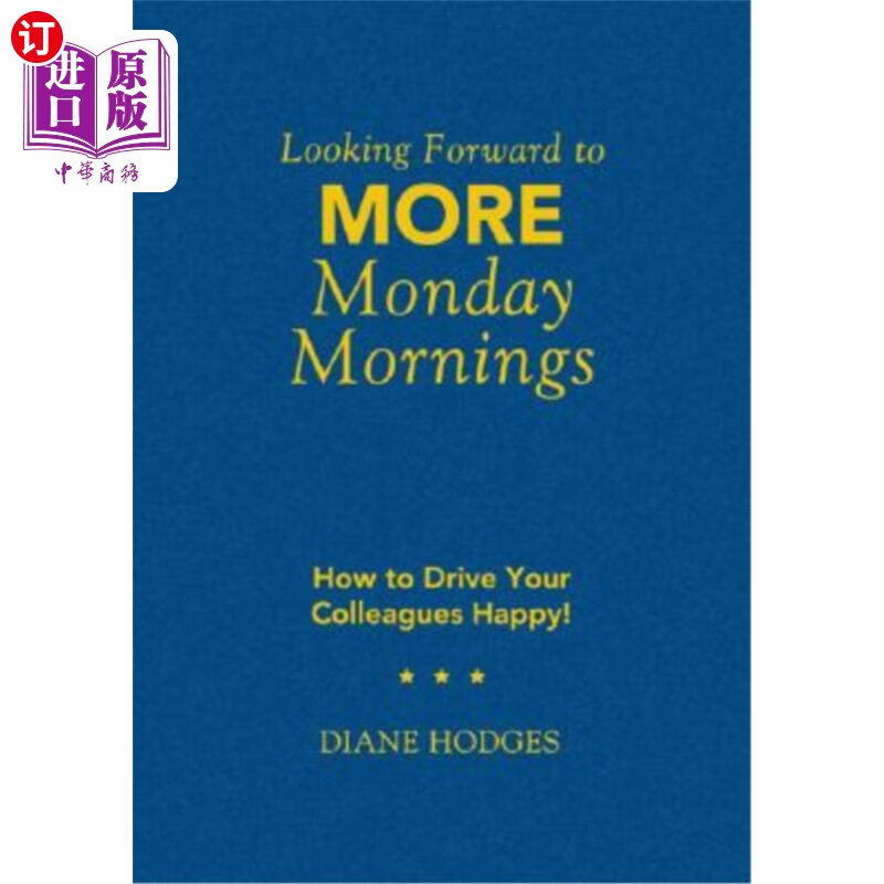 海外直订looking forward to more monday mornings: how to drive