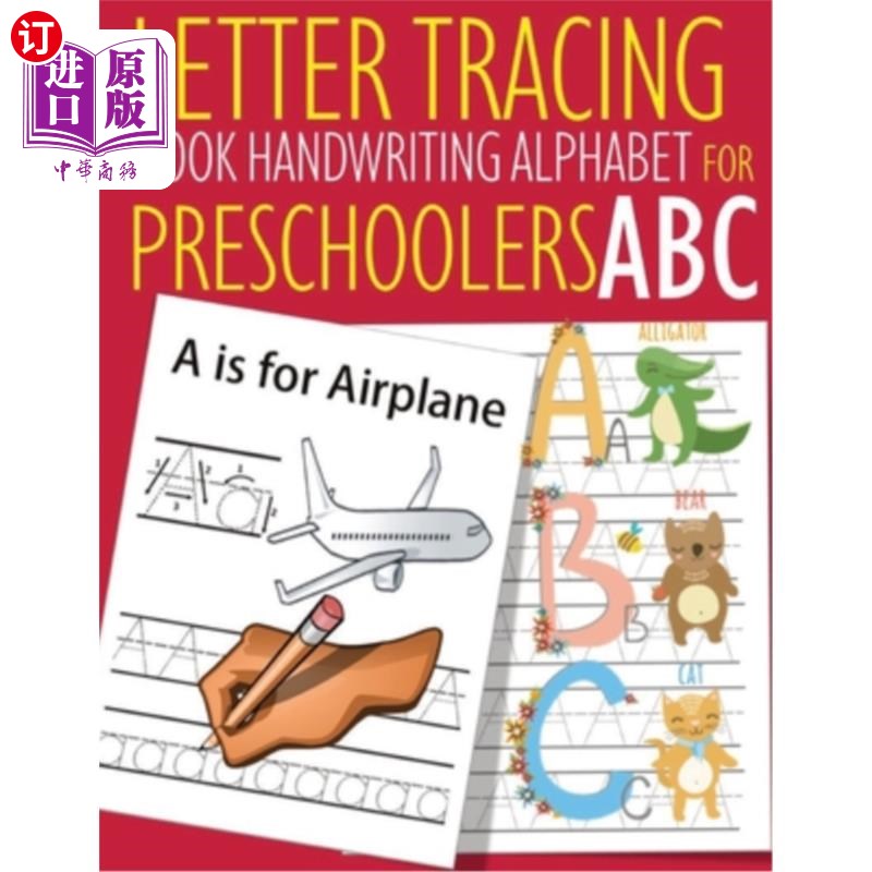 【中商海外直订】letter tracing book handwriting alphabe.
