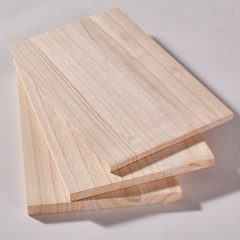 欧鲸(oujing)定制木板实木板材桐木板片定做尺寸原木隔层面板衣柜隔板