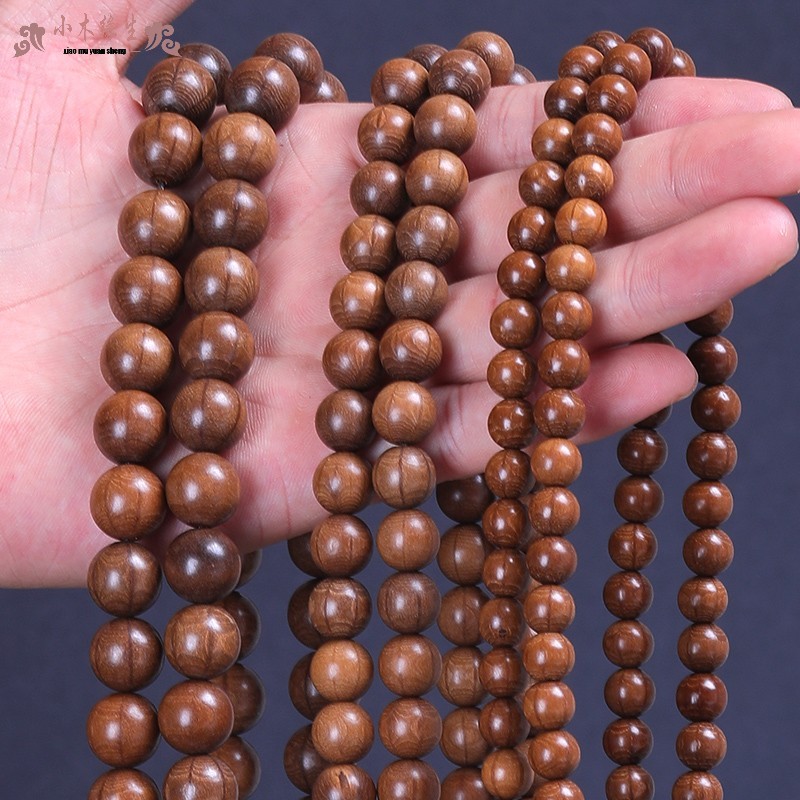小木缘生 五台山六道木手链108颗降龙木老料佛珠念珠文玩情侣百搭手串