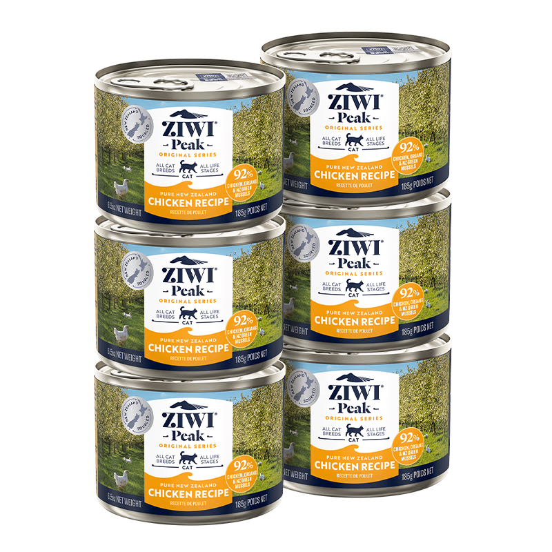 �����۷壨ZIWI��è��ʳ��ͷ185g*6�޼���ζ��ʳʪ����è��èͨ��������ԭװ����