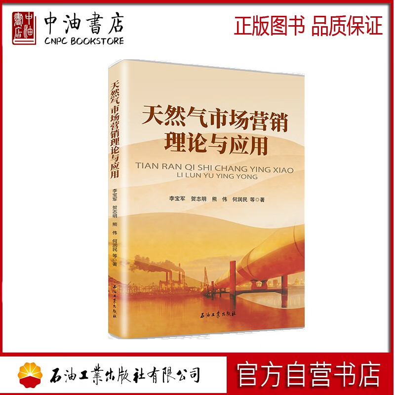 天然气市场营销理论与应用 石油工业出版社 9787518351541