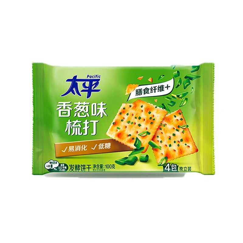 太平 苏打饼干100g任选10件