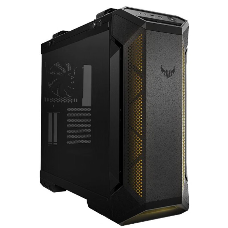 华硕（ASUS） 机箱 TUF GAMING GT501配机箱原带风扇支持长显卡/侧透/多硬盘位机箱 TUF GAMING GT501机箱黑色