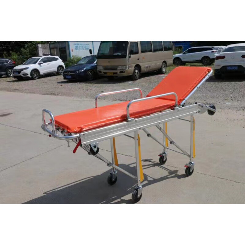 自动上车担架 救护车担架 铝合金担架床 120担架推车医院用 常规款