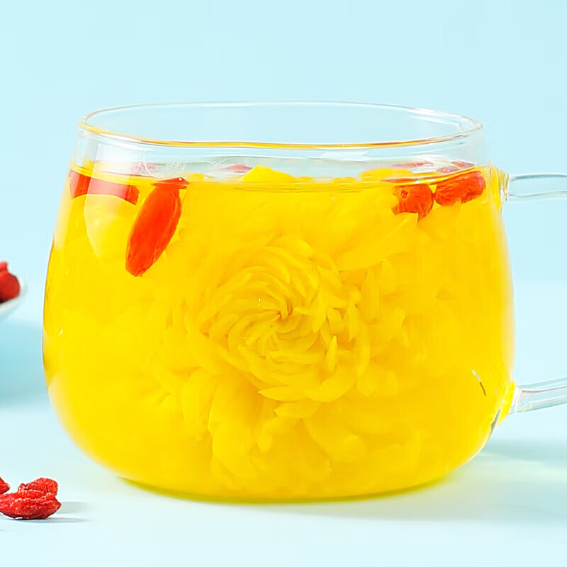 萃隐  大朵菊花茶金丝皇菊一朵一杯下火花茶贡菊江西特产 金丝皇菊 30