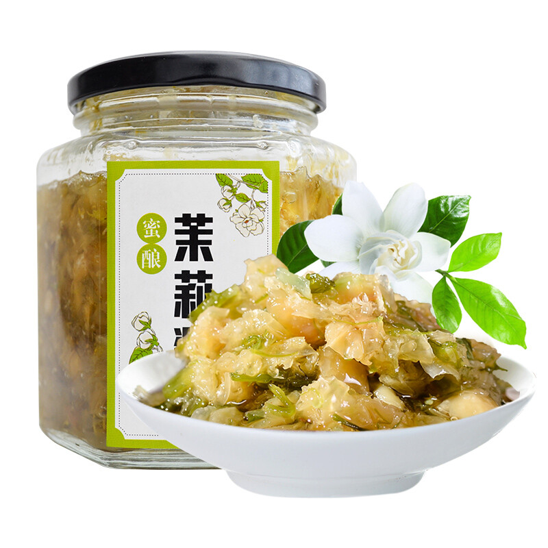 禾澹云南特产茉莉酱甜品花酱茶商用烘培果酱 菊花酱