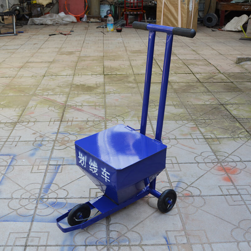 惠利得工地石灰划线车学校操场足球场施工撒灰器白灰道路手推画线车