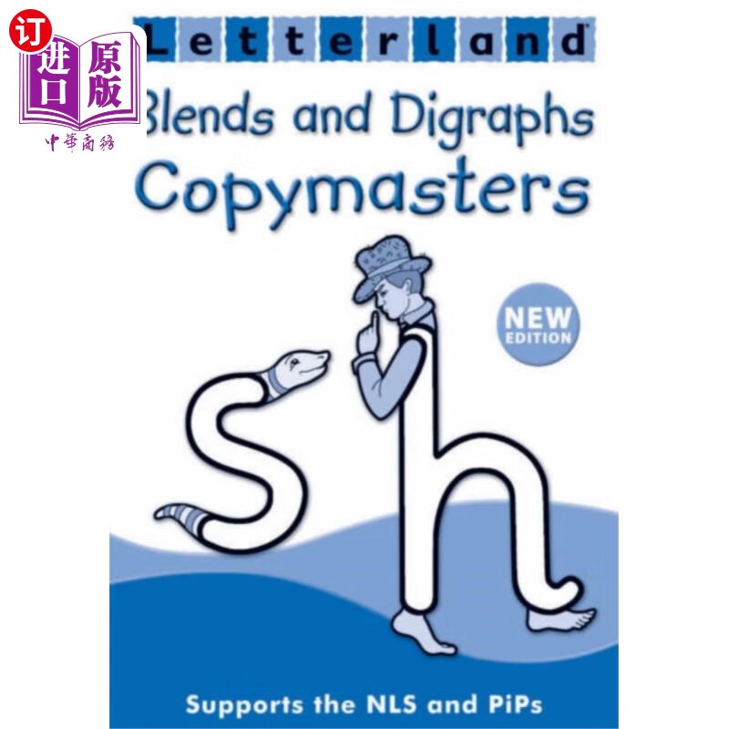 海外直订blends and digraphs copymasters 混合和有向图合成