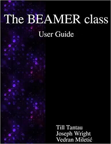 预订 the beamer class user guide
