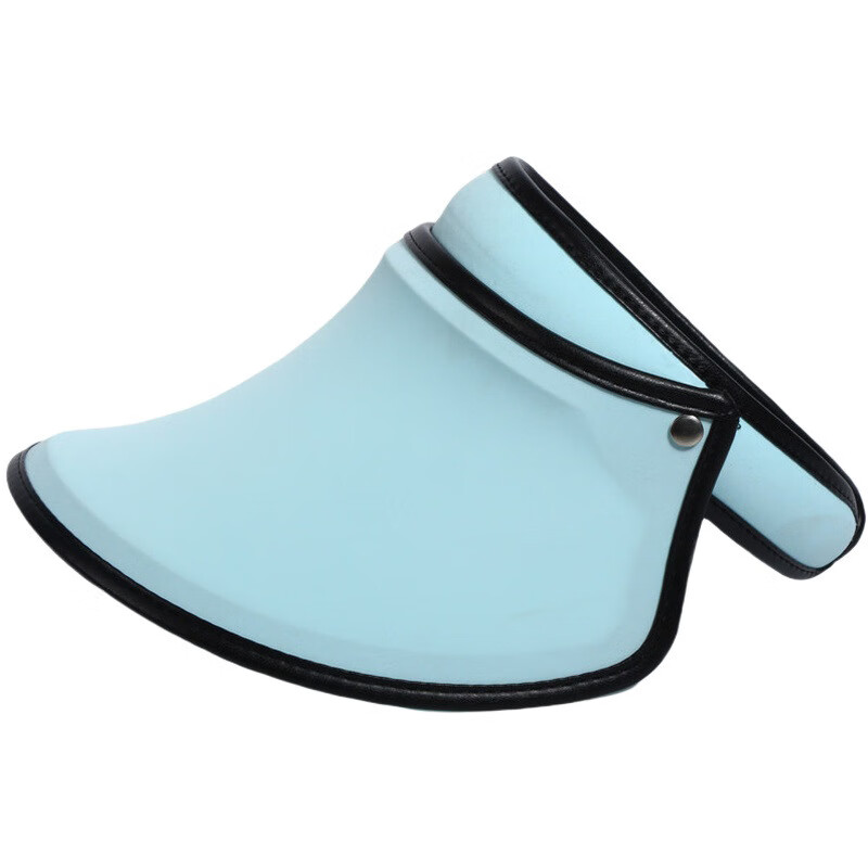 人生故事空顶帽户外遮阳防晒帽子女士遮脸太阳帽韩版沙滩旅游 儿童款黑色 可调节