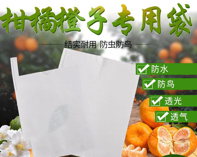 柑橘套袋橘子果袋丑橘橙子春见不知火芒果脐橙枇杷水果套袋石榴袋