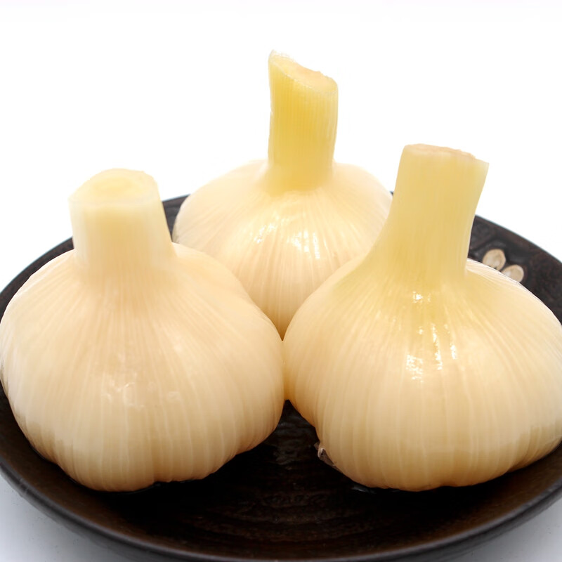 味巴哥白糖蒜3斤袋装甜蒜腌泡大蒜头腌制湿蒜糖蒜蒜头酸甜泡菜