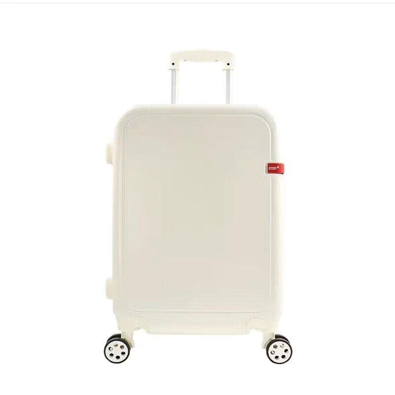 川布nici20寸拉杆箱招行礼品轻便多用旅行登机箱万向轮经典白密码锁箱