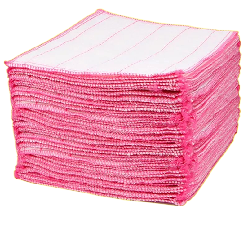 【精选】洗碗巾棉纱抹布去污洗碗布厨房专用加厚吸水家用 5条装