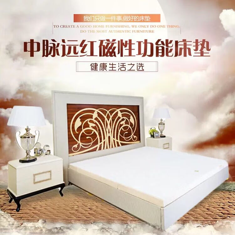 智宙中脉床垫远红磁性功能睡眠系统复合折叠1.