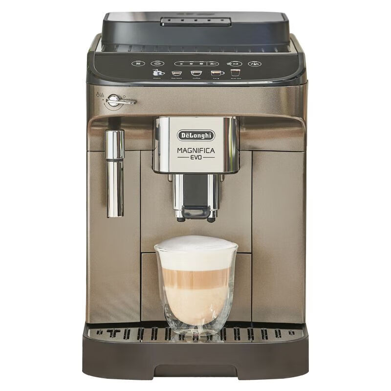 德龙(delonghi)hi/咖啡机epro进口全自动意式现磨家用小型办公室 钛
