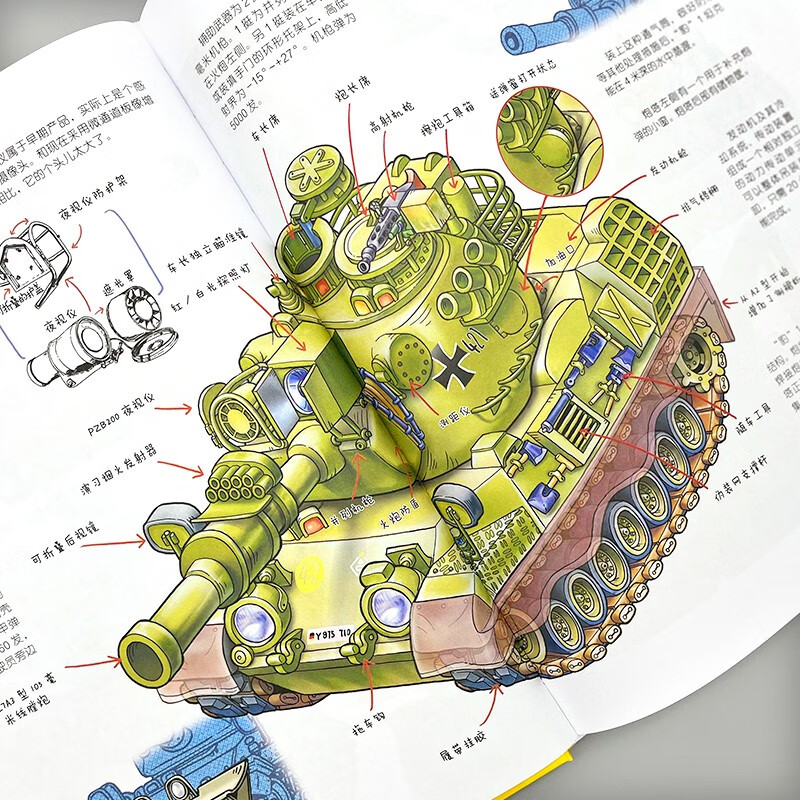 儿童军事百科(全4册 全彩图鉴版)100余种武器装备 1000余个知识点 带你畅游满满的军事之旅暑假阅读暑假课外书课外暑假自主阅读暑期假期读物详情图