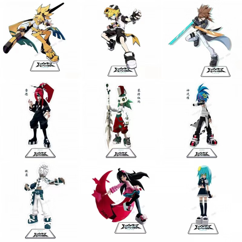 凹凸世界周边立牌手办3d亚克力大立牌金格瑞安迷修凯莉学生礼品 3d大