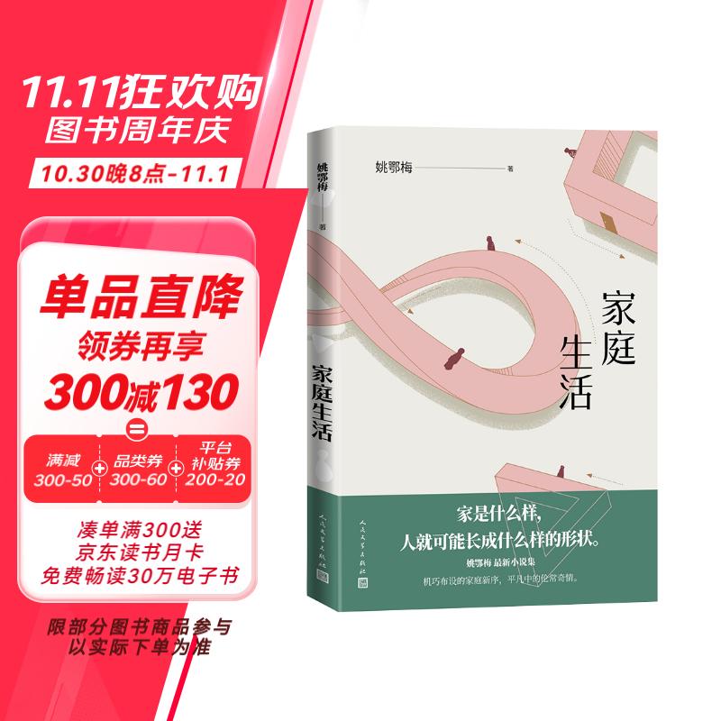 家庭生活(姚鄂梅著,豆瓣2021年度中国原创文学)人民文学出版社