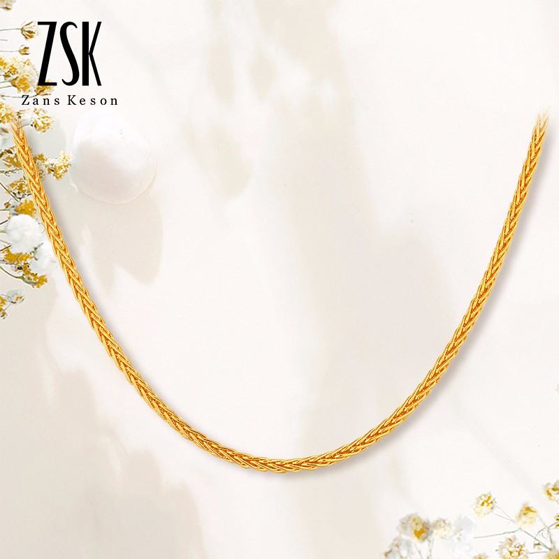 黄金项链ZSK珠宝钻石快线质量怎么样值不值得买,优缺点分析测评？