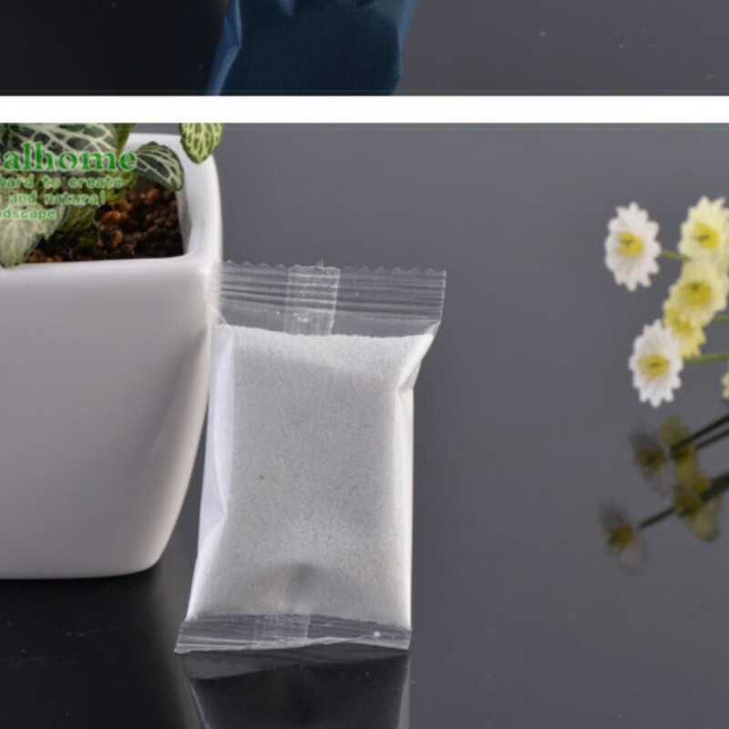 彩沙 石英砂 微景观生态瓶 盆栽造景沙 儿童娱乐小沙子 24克白沙1包