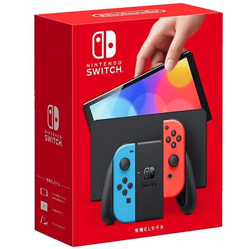 Nintendo 任天堂 Switch OLED 港版 游戏主机 红蓝色