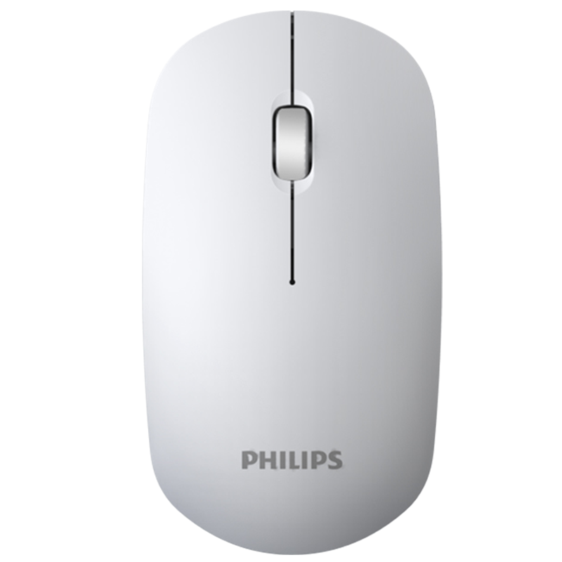 飞利浦(PHILIPS) SPK7315鼠标 无线鼠标 办公鼠标  人体工程学 笔记本电脑鼠标 白色 电池版 27.9元