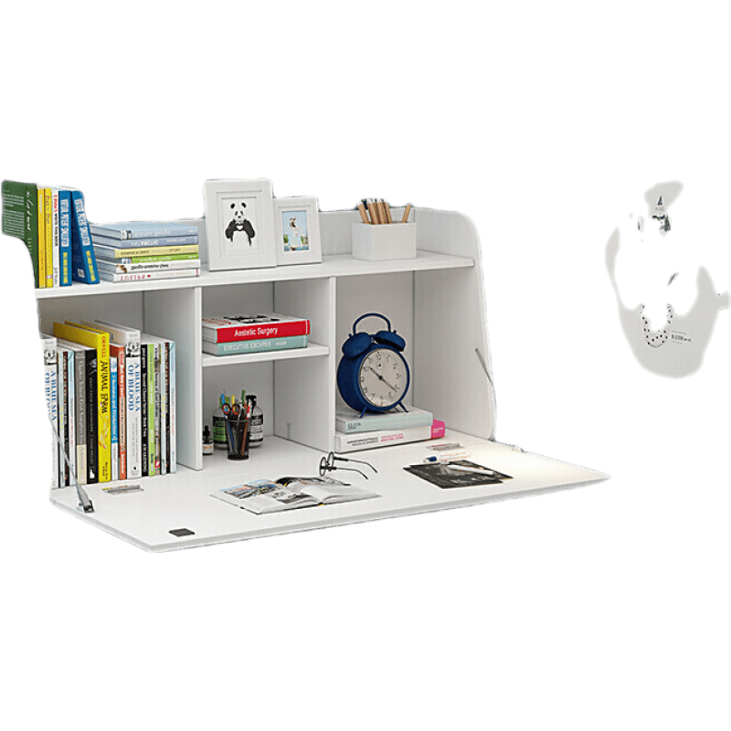 嘉际 床桌床上书桌悬空折叠大学生宿舍上铺神器懒人寝室铺可固定一体桌子床上电脑桌 悬空上铺+工具+锁 桌面加宽