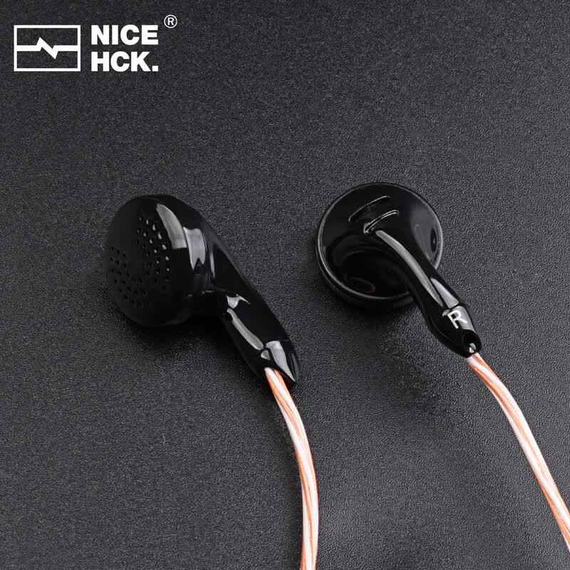 原道有线耳机B70平头塞 PK2发烧HiFi带麦线控人声流行低音频杂食麦克风睡眠耳机 B70柒酱3.5mm带麦+ NK1小尾巴