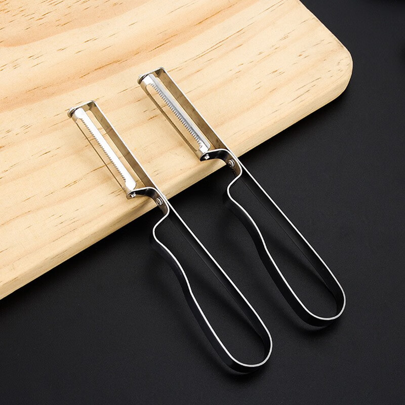 和畅【严选直发】不锈钢削皮刀水果削皮器刮皮刀土豆削皮厨房多功能家 不锈钢削皮刀1个