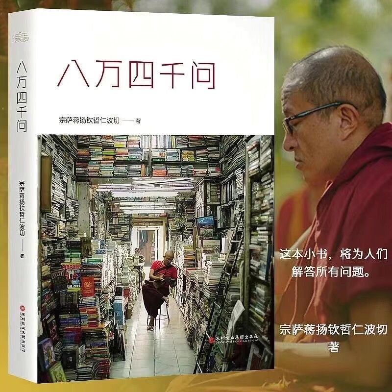 现货 宗萨蒋扬钦哲仁波切的书6册装 八万四千问 不是为了快乐 八万