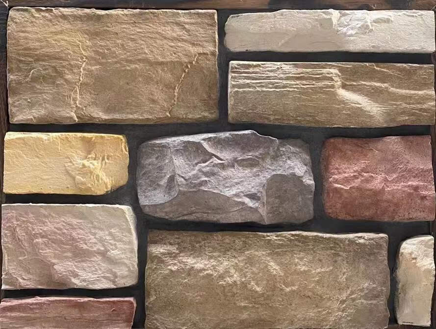 美克杰别墅文化石外墙砖瓷仿古围墙院墙人造室外震撼 美式乡村 9014